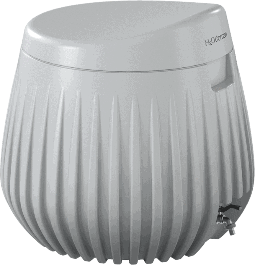 White H2Ottoman